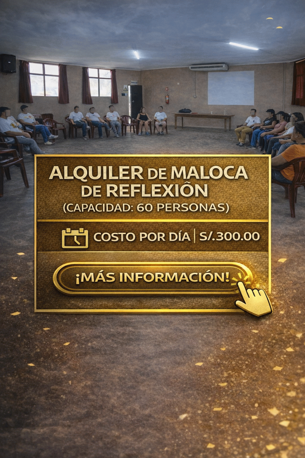 Aquiler maloca de reflexion iquitos