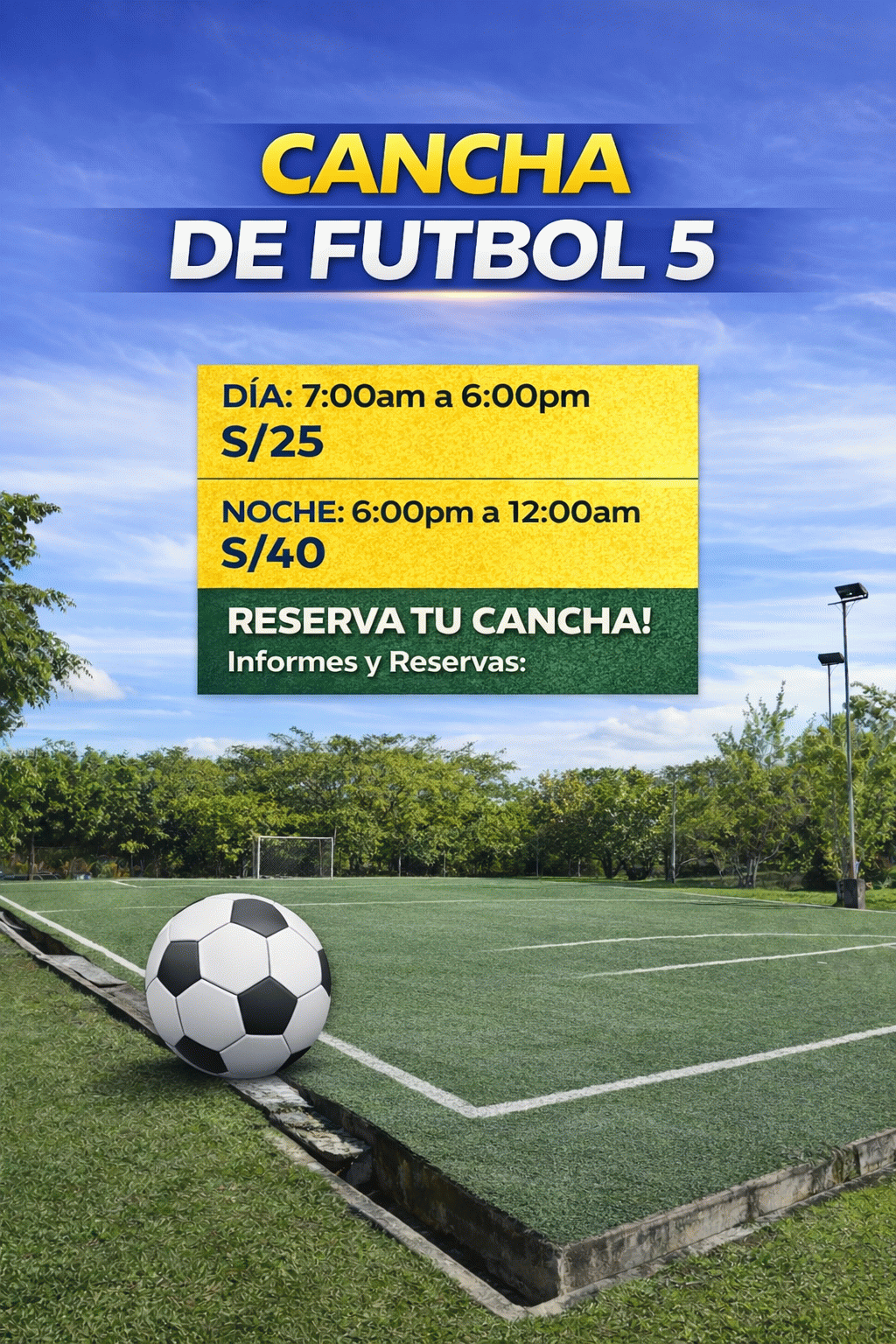 Cancha de futbol 5 complejo de padres agustinos